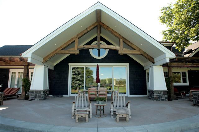 Family using computer