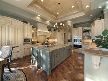 Family using computer